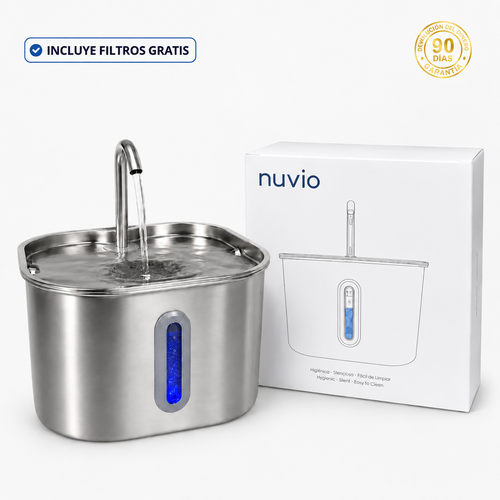 Protege a tu gato de la deshidratación y los problemas urinarios con Nuvio™