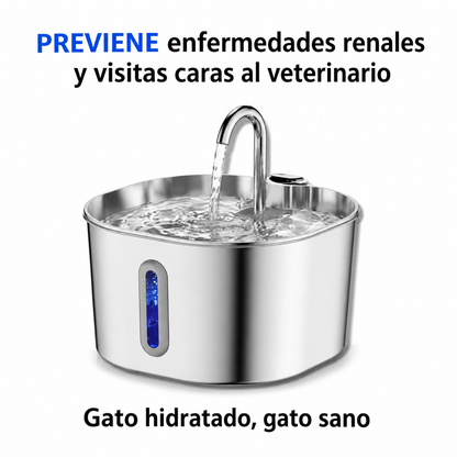 Protege a tu gato de la deshidratación y los problemas urinarios con Nuvio™