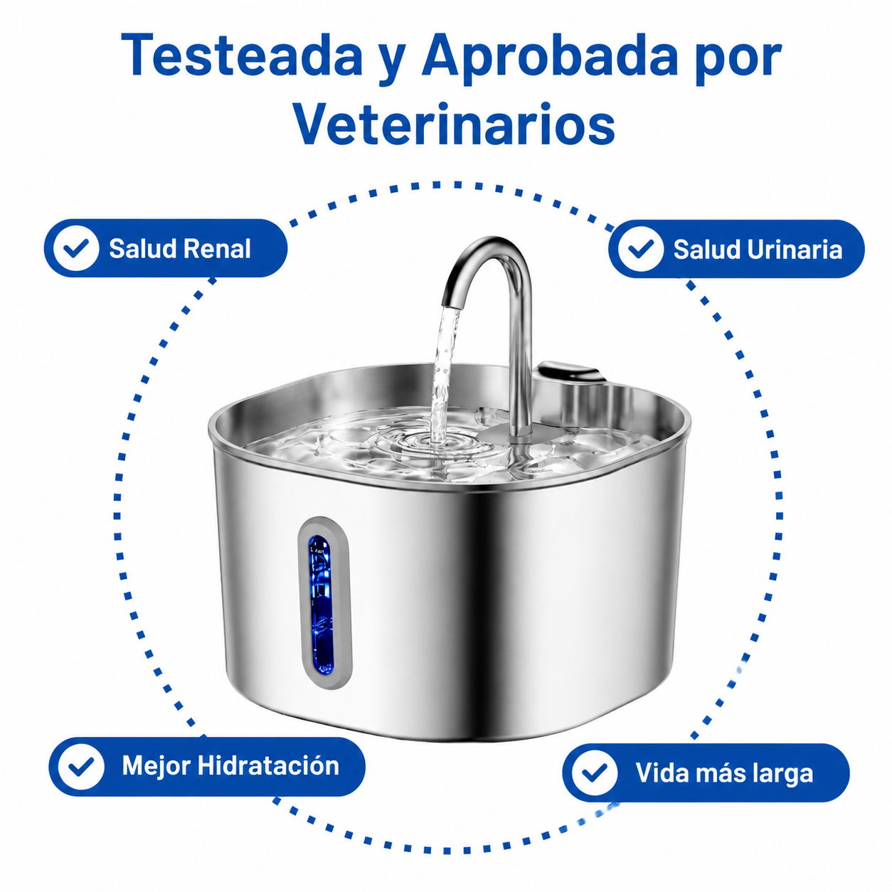Protege a tu gato de la deshidratación y los problemas urinarios con Nuvio™